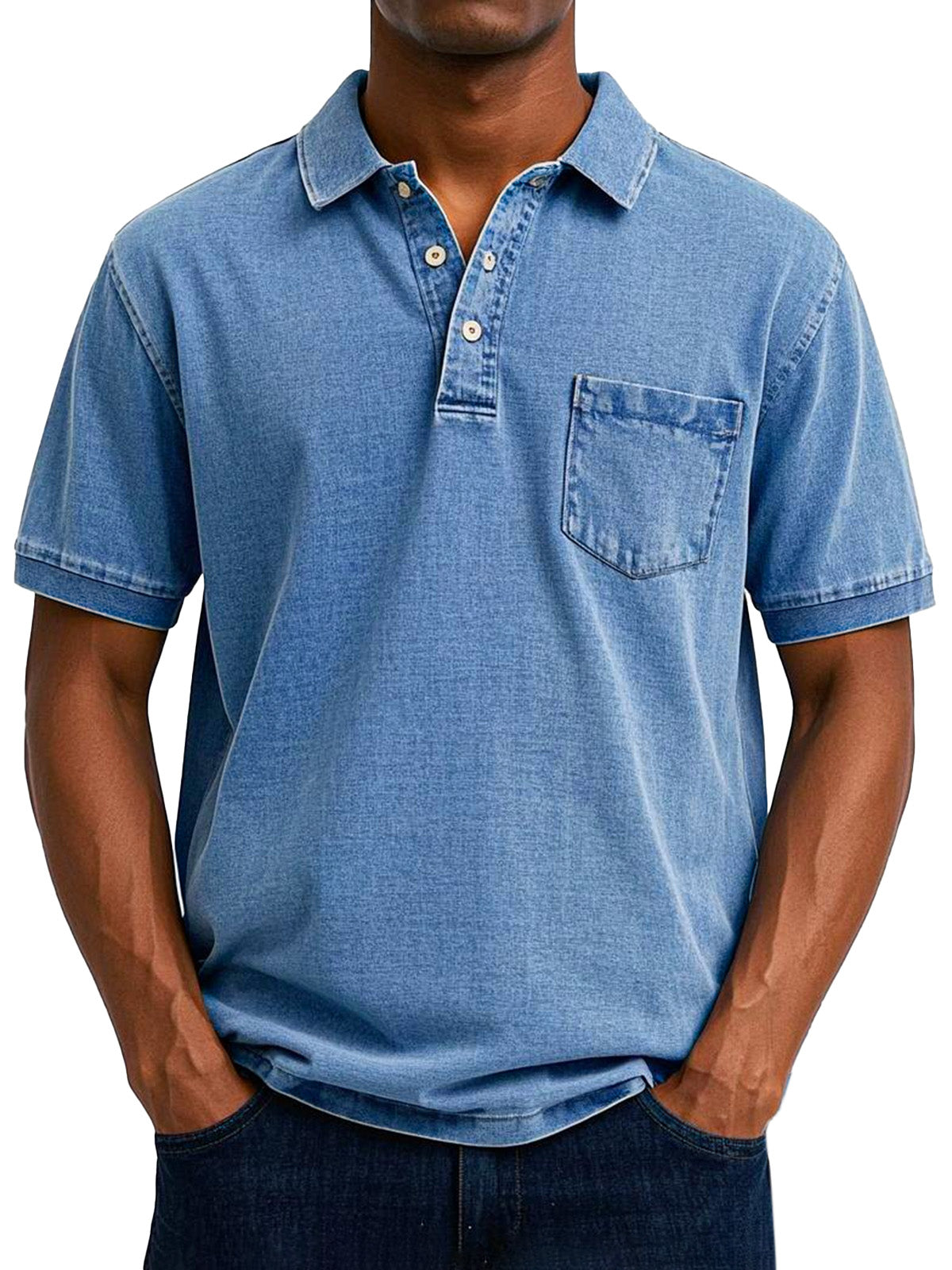 Blush&Bloom | Vintage Casual Polo Shirt for Men