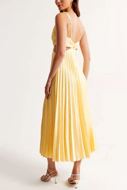 Blush&Bloom | Flowy pleated dress