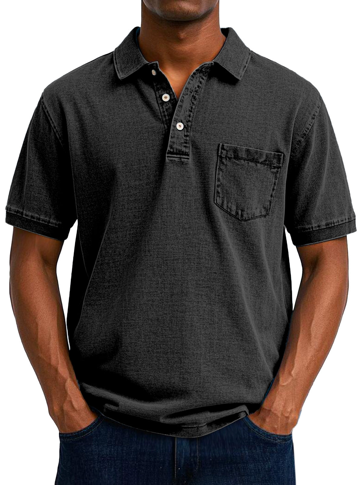 Blush&Bloom | Vintage Casual Polo Shirt for Men