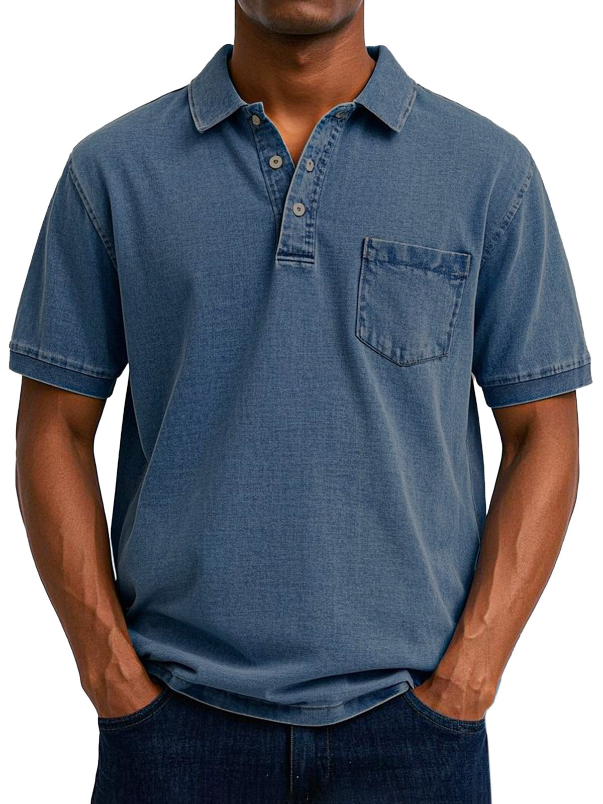 Blush&Bloom | Vintage Casual Polo Shirt for Men
