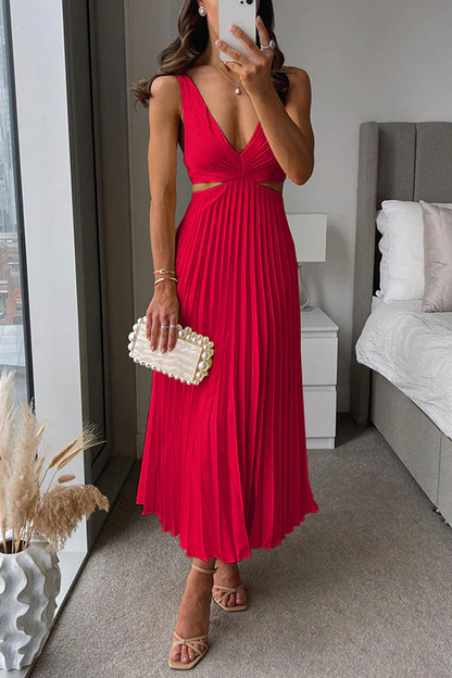 Blush&Bloom | Flowy pleated dress